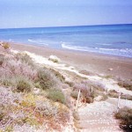 Kiti beach in late summer